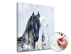 Slikanje po številkah HORSE MAJESTY | nizka težavnost