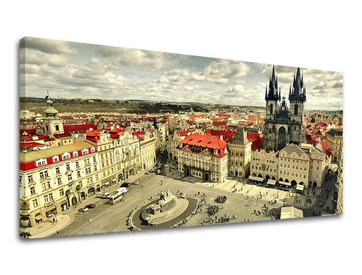 Stenska slika Panorama MESTO PRAGUE