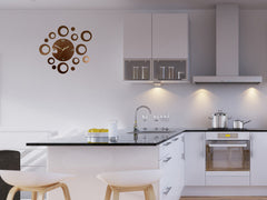 Stenske ure RINGS COPPER - slika 5