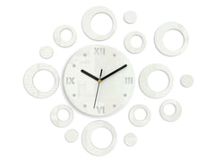 Stenske ure RINGS WHITE - slika 2