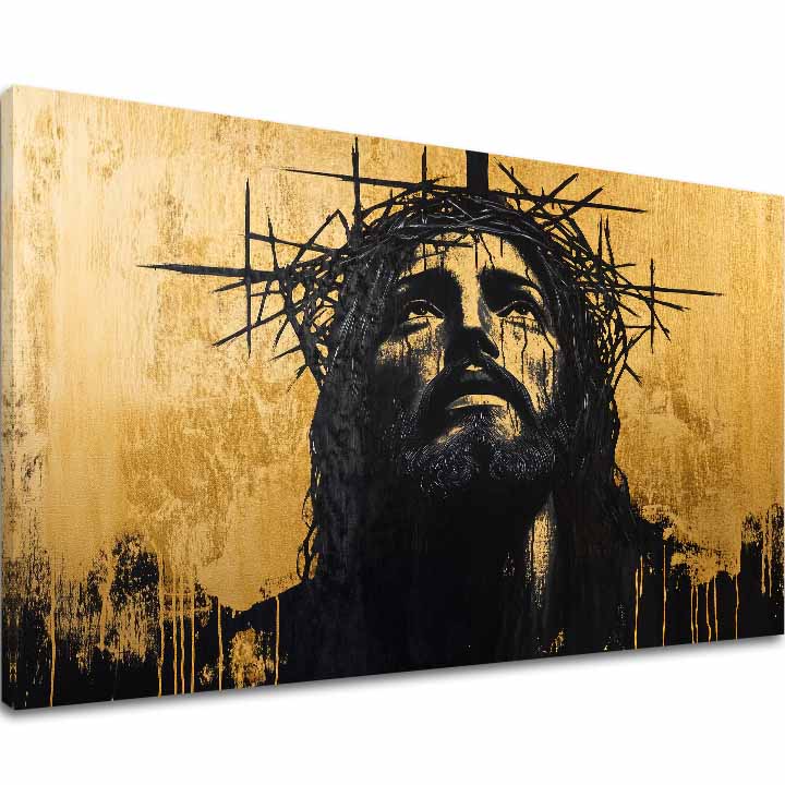 Trpeči Jezus | dokončené rukou umelca - slika 2
