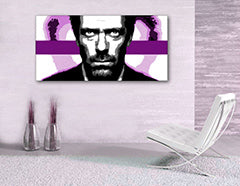 Ročno poslikana umetniška slika POP Art Dr. HOUSE 1 kos 1010 dh | različne velikosti