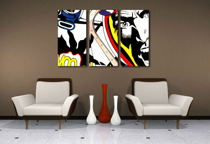 Ročno poslikana slika POP Art LICHTENSTEIN | različne velikosti