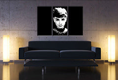 Ročno poslikana slika POP Art Audrey HEPBHURN 3 kosi ah | različne velikosti