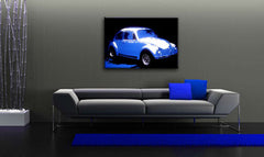 Ročno poslikana slika POP Art Volkswagen Beetle 1 del k | različne velikosti