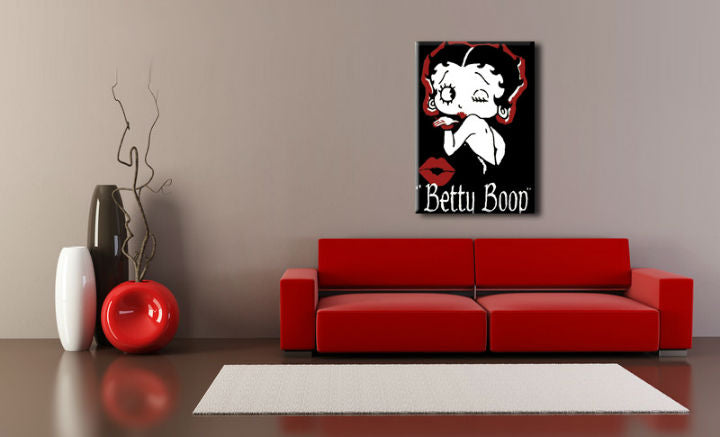 Ročno poslikana slika POP Art Betty Boop 1 kos bb - slika 2