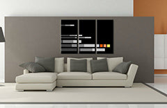 Ročno poslikana slika POP Art NEW Slika POP Art 3 deli np | različne velikosti