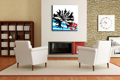 Ročno poslikan POP Art cvet 1 del flo3 | različne velikosti