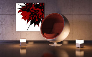 Ročno poslikan POP Art cvet 1 del flo2 | različne velikosti