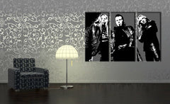 Ročno poslikano POP Art slikarstvo Apocalyptica 3 delni apo | različne velikosti