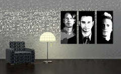 Ročno poslikana POP Art slika Depeche Mode 3 deli 000 kosov | različne velikosti