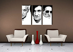 Ročno poslikana slika POP Art Die Ärzte 3-delna da2 | različne velikosti