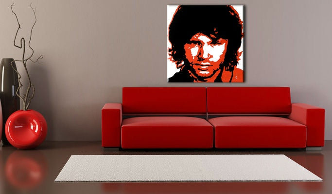 Ročno poslikana slika POP Art Jim Morrison 1 kos jm2