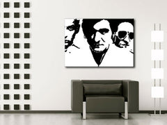 Ročno poslikana slika POP Art Die Ärzte 1 dielny da | različne velikosti