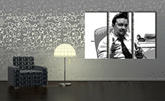 Ročno poslikana slika POP Art The Office iz 3 delov to | različne velikosti