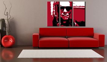 Ročno poslikana slika POP Art Terminator 3 kosi ter2 | različne velikosti