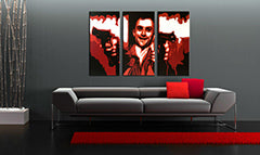 Ročno poslikana slika POP Art Taxi Driver 3 deli taxi2 | različne velikosti