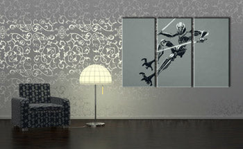 Ročno poslikana slika POP Art Star Wars 3 kosi sw4 | različne velikosti