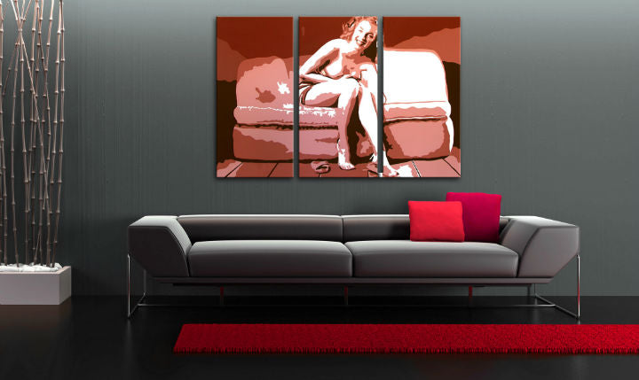 Ročno poslikana slika POP Art Marilyn Monroe 3 kosi mon3