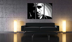 Ročno poslikana slika POP Art Marlona Branda 3 deli mb | različne velikosti