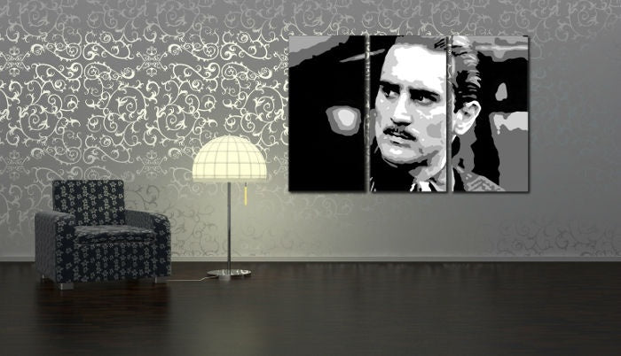 Ročno poslikana slika POP Art Godfather Rober De Niro 3 kos bog