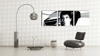 Ročno poslikano slikarstvo POP Art AL PACINO 3 kosi al9 | različne velikosti