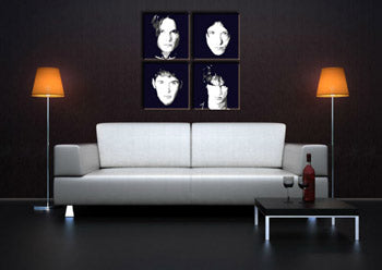Ročno poslikana slika POP Art The Vervet 4 kosi tv | različne velikosti