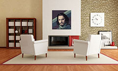 Ročno poslikana slika POP Art Johnny Depp1 kos jd | različne velikosti