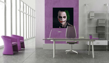 Ročno poslikano slikarstvo POP Art JOKER 1 kos šala | različne velikosti