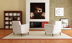 Ročno poslikana slika POP Art Aicha 1 kos aicha | različne velikosti