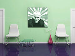 Ročno poslikana podoba Janeza Pavla II. iz serije POP Art. 1 del jp3 | različne velikosti