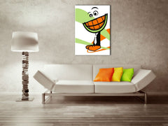 Ročno poslikana slika POP Art MELON 1 kos melona - slika 2
