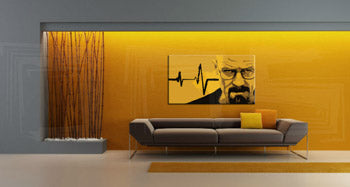 Ročno poslikana slika POP Art BREAKING BAD 1 kos brb2 | različne velikosti