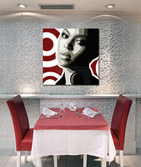 Ročno poslikana slika POP Art BEYONCÉ 1 kos bey3 | različne velikosti