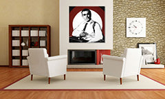 Ročno poslikana slika POP Art James Bond 1 del bond4 | različne velikosti