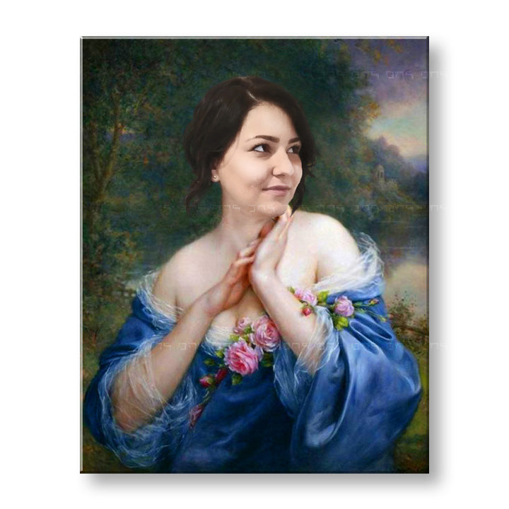 Darilo za ženske - zgodovinska slika iz fotografije - slika 3