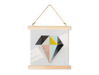 Stensko viseče platno Shade or Boundary / Dan Johannson XMPDJ016