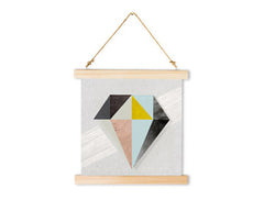 Stensko viseče platno Shade or Boundary / Dan Johannson XMPDJ016