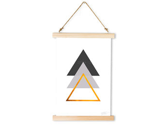 Stensko viseče platno Nothing or Material / Dan Johannson XMPDJ039