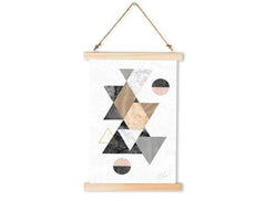 Stensko viseče platno Broken Deformation / Dan Johannson XMPDJ043