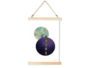 Stensko viseče platno Oblika z zrakom / Dan Johannson XMPDJ074