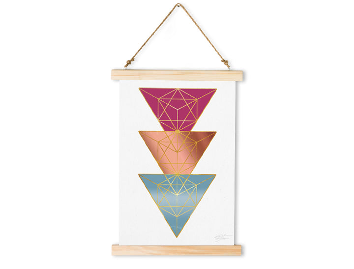 Stensko viseče platno Complicated Apropos of Hate / Dan Johannson XMPDJ133