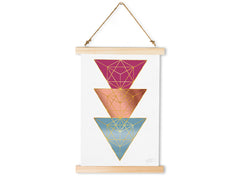 Stensko viseče platno Complicated Apropos of Hate / Dan Johannson XMPDJ133